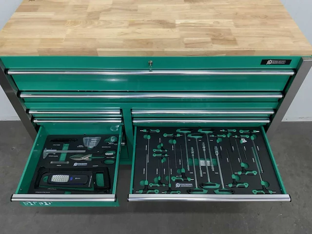 Stahlgruppe - jumbo xxl prof + 4 in 1 set - gereedschapswagen - afbeelding 4 van  15
