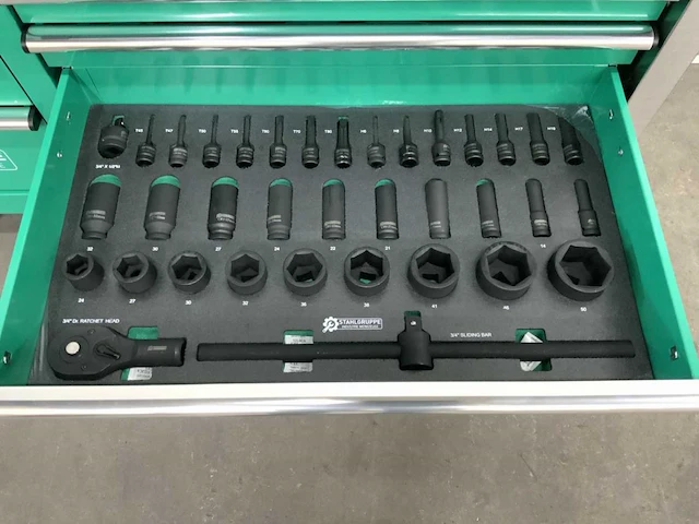 Stahlgruppe - jumbo xxl prof + 4 in 1 set - gereedschapswagen - afbeelding 7 van  15