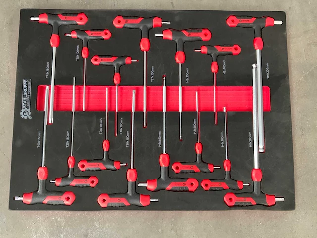 Stahlgruppe - sg24 - 294delig - gereedschapswagen - afbeelding 16 van  20
