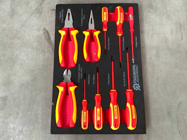 Stahlgruppe - sg24 - 294delig - gereedschapswagen - afbeelding 19 van  20