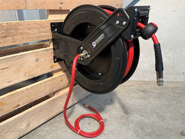 Stahlgruppe 20 meter luchtslanghaspel - afbeelding 7 van  14