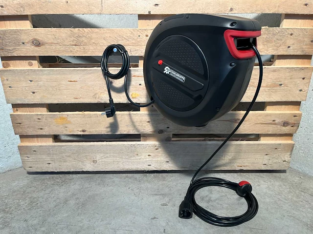 Stahlgruppe 20 meter verlengkabelhaspel - afbeelding 6 van  11