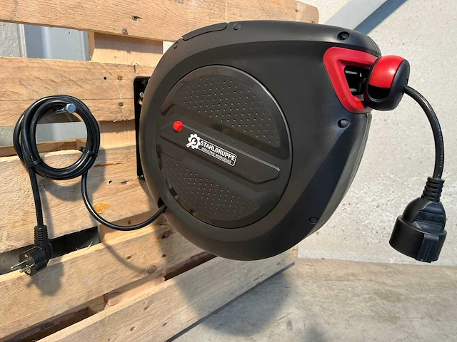 Stahlgruppe 20 meter verlengkabelhaspel - afbeelding 1 van  11