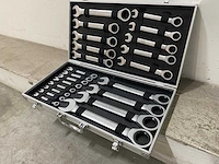 Stahlgruppe 22-delige steek- en ringratel sleutel set Stahlgruppe 22-delige steek- en ringratel sleutel set