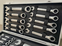 Stahlgruppe 22-delige steek- en ringratel sleutel set - afbeelding 5 van  9