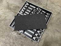 Stahlgruppe 22-delige steek- en ringratel sleutel set - afbeelding 7 van  9