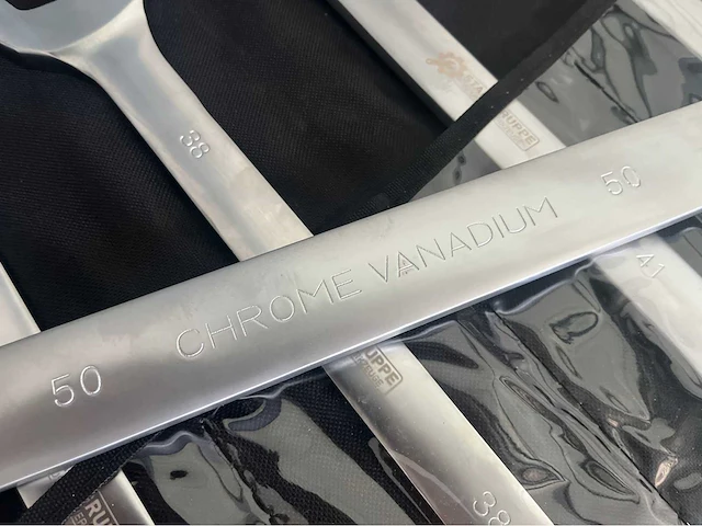 Stahlgruppe chrome vanadium xxl steek- en ringsleutel set - afbeelding 5 van  8