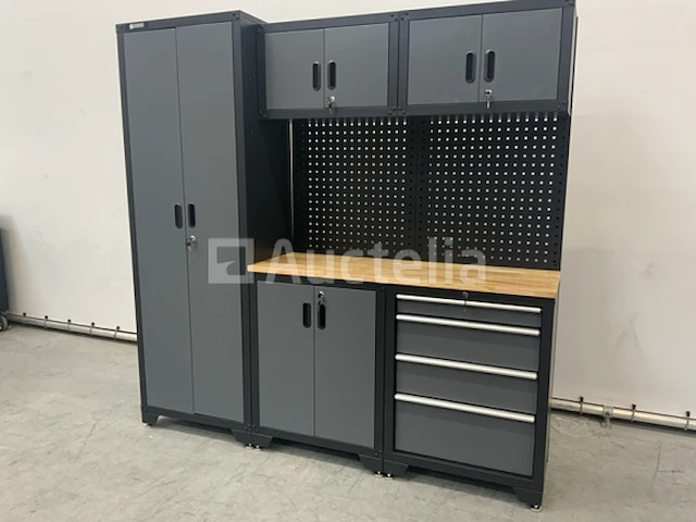 Stahlgruppe gc-01 werkbank met kasten en opbergruimte - afbeelding 3 van  17