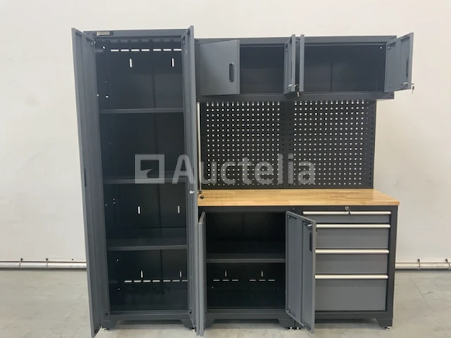 Stahlgruppe gc-01 werkbank met kasten en opbergruimte - afbeelding 4 van  17
