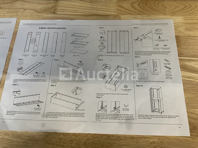 Stahlgruppe gc-01 werkbank met kasten en opbergruimte - afbeelding 14 van  17