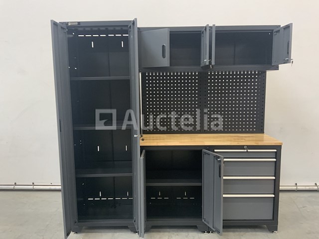 Stahlgruppe gc-01 werkbank met kasten en opbergruimte - afbeelding 4 van  17