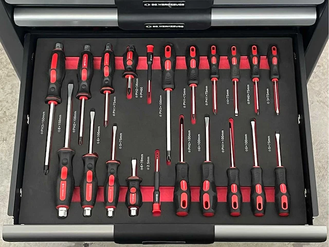 Stahlgruppe gevulde gereedschapswagen - afbeelding 10 van  24