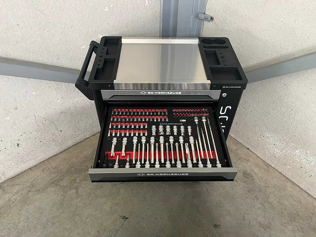 Stahlgruppe sg10-25 gevulde gereedschapswagen - afbeelding 4 van  23