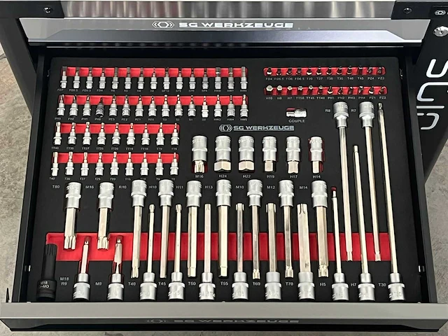 Stahlgruppe sg10-25 gevulde gereedschapswagen - afbeelding 5 van  23