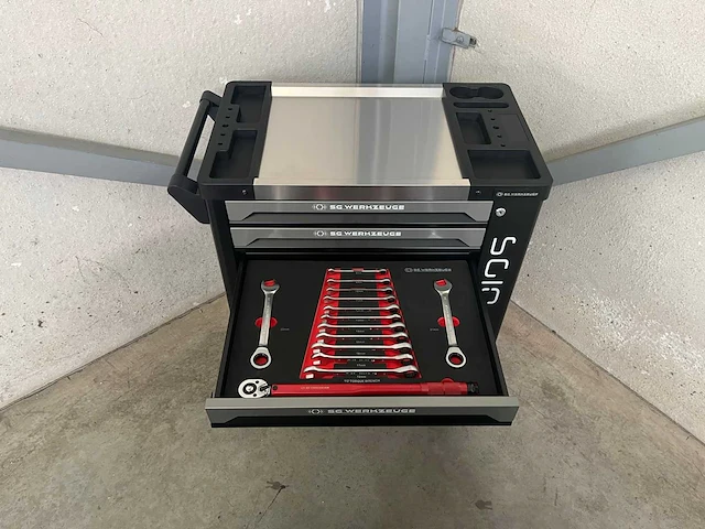 Stahlgruppe sg10-25 gevulde gereedschapswagen - afbeelding 6 van  23