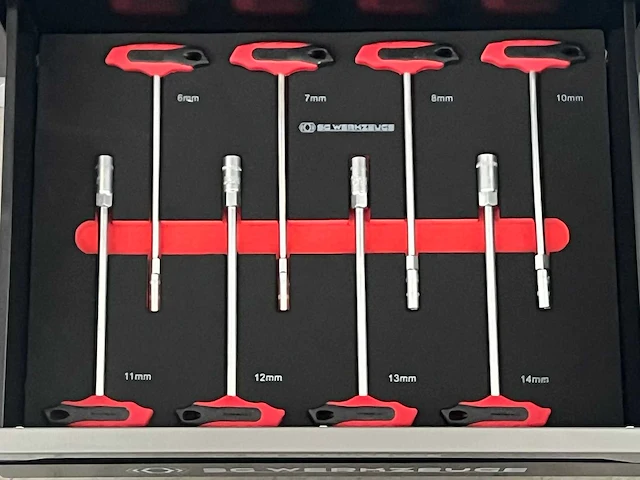 Stahlgruppe sg10-25 gevulde gereedschapswagen - afbeelding 16 van  23