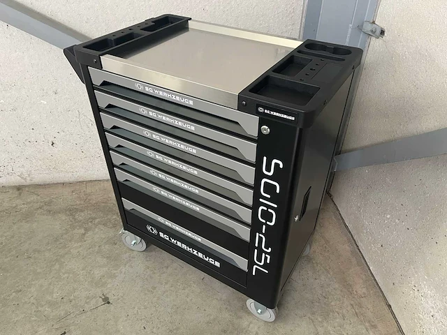 Stahlgruppe sg10-25 gevulde gereedschapswagen - afbeelding 23 van  23