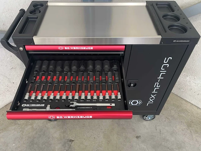 Stahlgruppe sg14-24 xxl gevulde gereedschapswagen - afbeelding 5 van  24