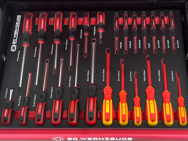 Stahlgruppe sg14-24 xxl gevulde gereedschapswagen - afbeelding 13 van  24