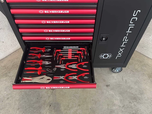 Stahlgruppe sg14-24 xxl gevulde gereedschapswagen - afbeelding 14 van  24