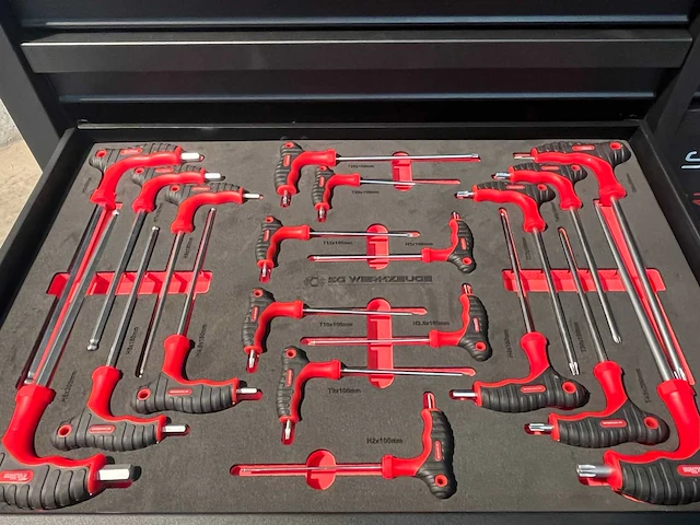 Stahlgruppe sg32-24 gevulde gereedschapswagen - afbeelding 27 van  42