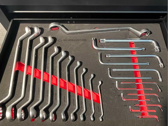 Stahlgruppe sg32-24 gevulde gereedschapswagen - afbeelding 8 van  40