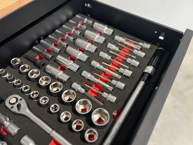 Stahlgruppe sg32-24 gevulde gereedschapswagen - afbeelding 4 van  40