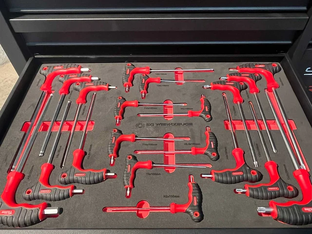 Stahlgruppe sg32-24 gevulde gereedschapswagen - afbeelding 17 van  40