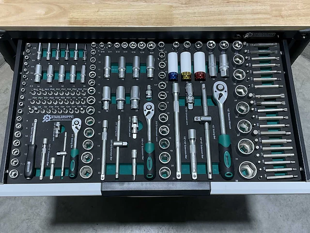 Stahlgruppe sg36 professionele gevulde gereedschapswagen - afbeelding 2 van  25