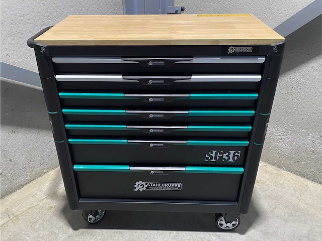 Stahlgruppe sg36 professionele gevulde gereedschapswagen - afbeelding 23 van  24