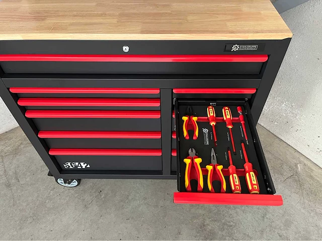 Stahlgruppe sg42 professionele gereedschapswagen - afbeelding 17 van  36