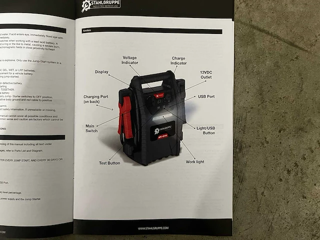 Stahlgruppe sg5000 startbooster - afbeelding 13 van  18