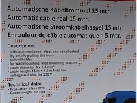 Stahlkaiser - automatische kabelhaspel 15 mtr - 2024 - afbeelding 7 van  8