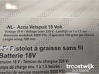 Stahlkaiser accu vetspuit 18 volts - afbeelding 9 van  10