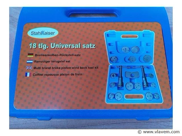 Stahlkaiser remzuiger terugstelset 18 delig - afbeelding 2 van  2