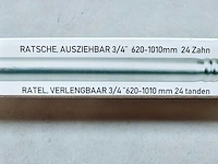 Stahlkaiser zware telescopische ratel 3/4" (4x) - afbeelding 5 van  7