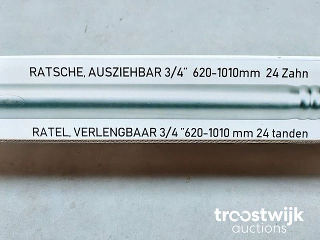 Stahlkaiser zware telescopische ratel 3/4" - afbeelding 5 van  7