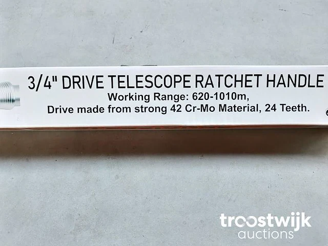 Stahlkaiser zware telescopische ratel 3/4" - afbeelding 6 van  7