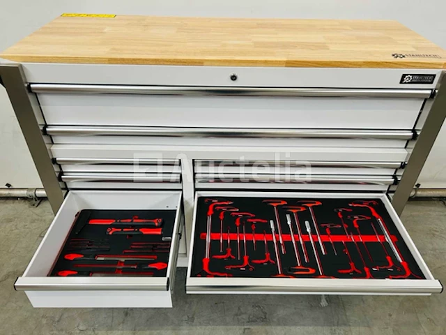 Stahltech 387-delig gereedschapswagen - afbeelding 21 van  23