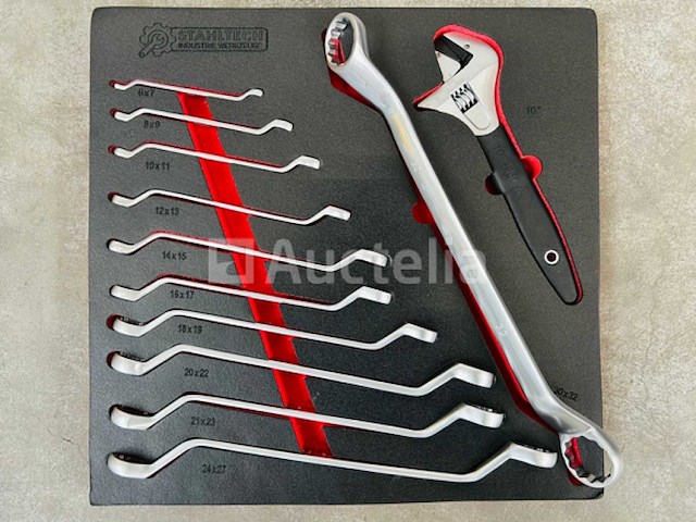 Stahltech 387-delig gereedschapswagen - afbeelding 20 van  23