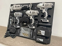 Stahltech 4-delige set accu gereedschappen - afbeelding 6 van  12