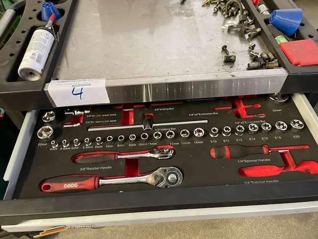 Stahltech mobiele gereedschapskast - afbeelding 1 van  10