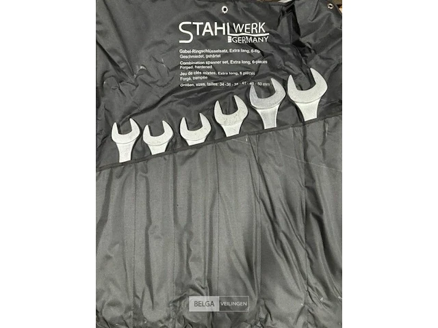 Stahlwerk heavy duty wrench set - afbeelding 3 van  4
