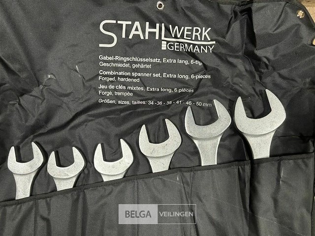 Stahlwerk heavy duty wrench set - afbeelding 4 van  4