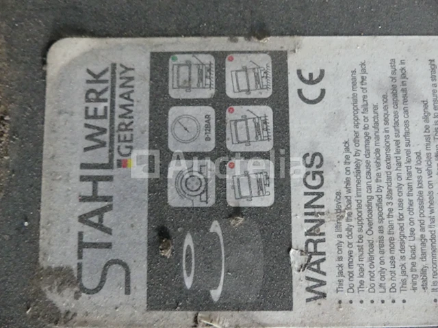 Stahlwerk heber 80t hydraulische garagekrik - afbeelding 5 van  7