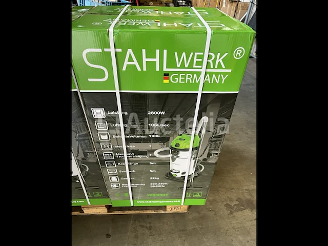 Stahlwerk stof en vloeistof zuiger 100 liter - afbeelding 2 van  4