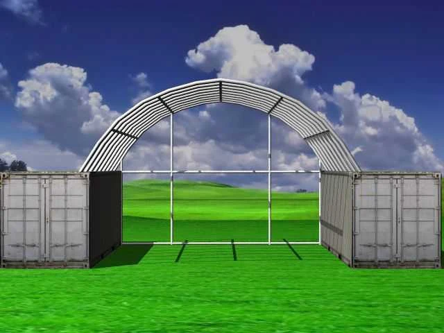 Stahlworks c2040h bouwtent - afbeelding 2 van  4