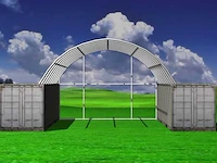 Stahlworks c2040h bouwtent - afbeelding 2 van  4