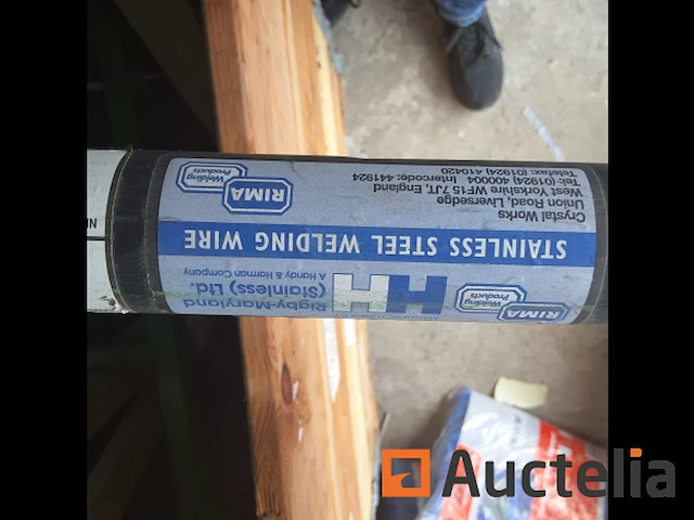 Stainless steel welding wire rima 1,2mm (nummer 03-054) - afbeelding 2 van  2