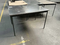 Stainless steel working table (6x) - afbeelding 2 van  3